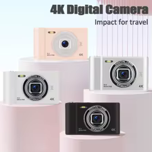 Mini Câmera Digital 4K Retrô Thumbnail 1