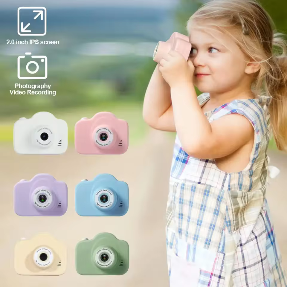 Mini Câmera Digital Infantil 1080p