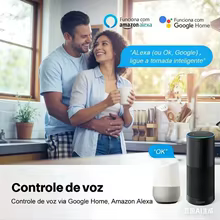 Interruptor Inteligente WiFi Melery com Controle de Voz Thumbnail 5