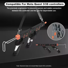 Grip VR Meta Quest 3 - Suporte de Arma Thumbnail 2