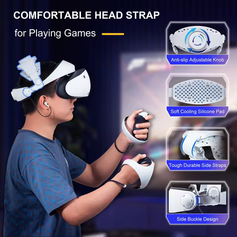 Alça de Cabeça PSVR2 Ajustável