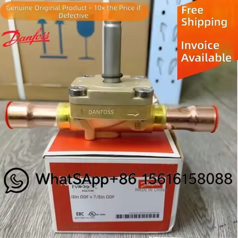 Válvula Solenoide Danfoss EVR20