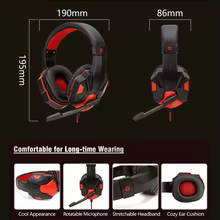 Headset Gamer Fio 3.5mm com Graves Thumbnail 5