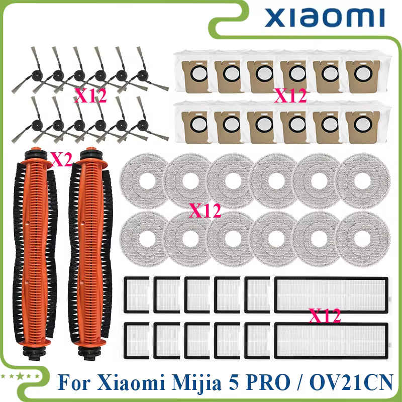 Kit Peças Aspirador Xiaomi Mijia 5 Pro