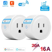 Tomada Inteligente Wi-Fi Tuya Thumbnail 1