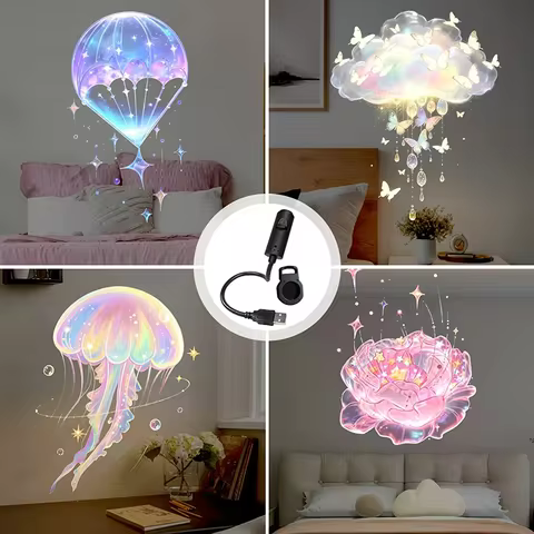 Projetor LED USB 10 Padrões