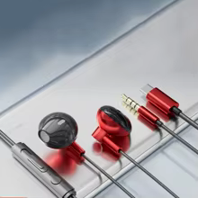 Fones de Ouvido OKDEALS Type-C e 3.5mm Thumbnail 6