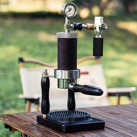Máquina de Café Espresso Pneumática Portátil