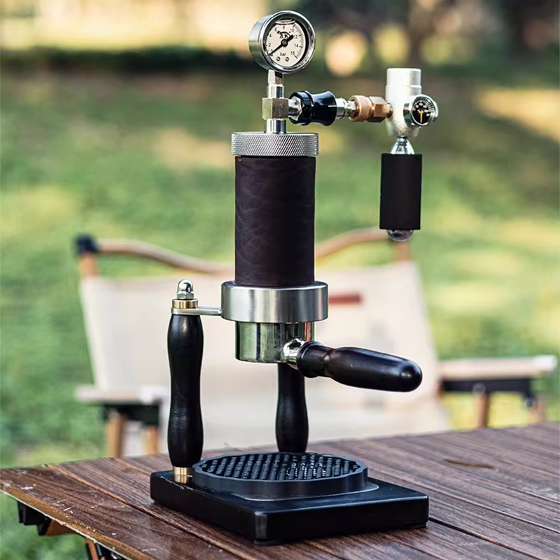 Máquina de Café Espresso Pneumática Portátil