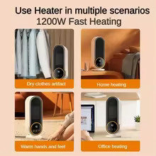 Aquecedor PTC Portátil 1200W Thumbnail 6