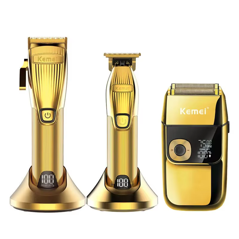 Aparador de Cabelo Kemei Profissional