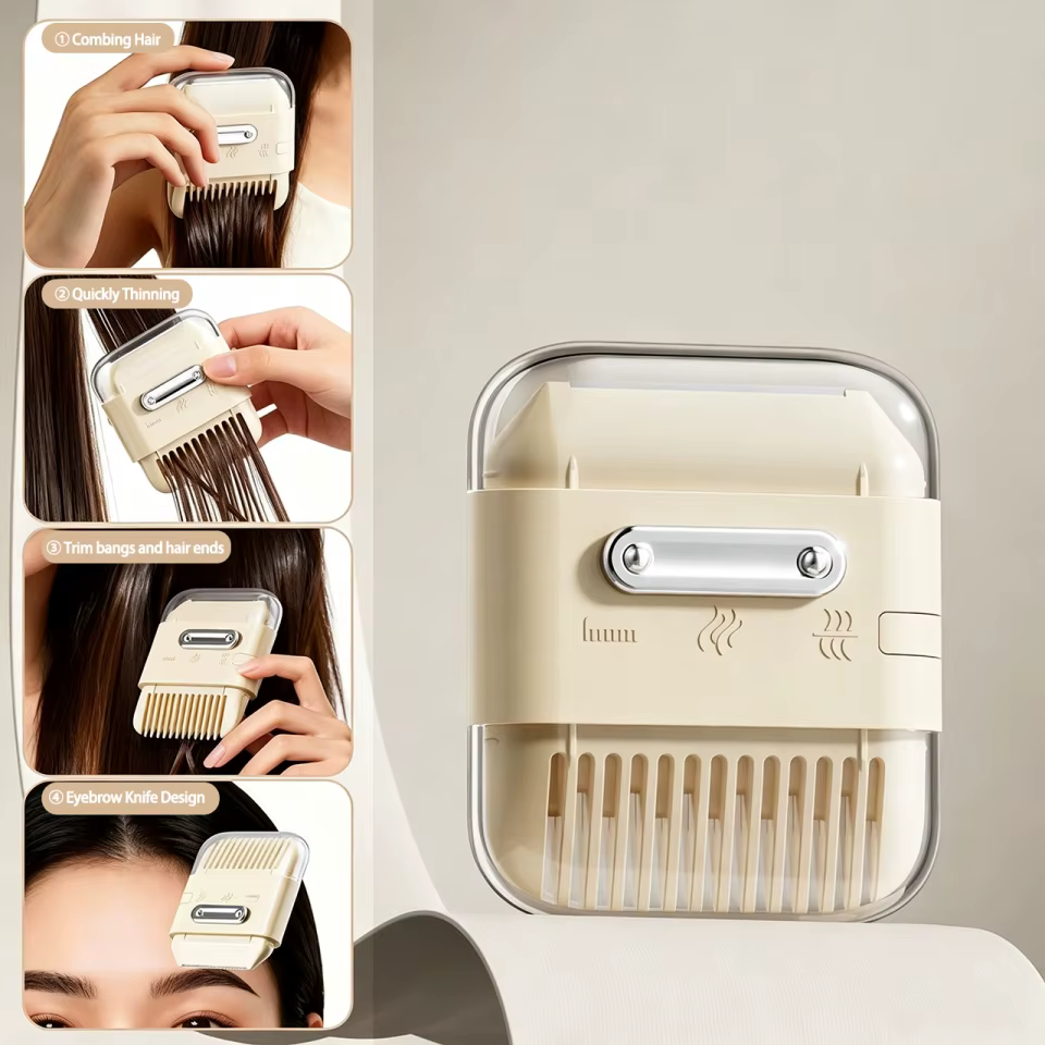 Pente Multifuncional 5 em 1 para Corte de Cabelo