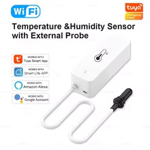 Sensor Wi-Fi Tuya Temperatura e Umidade Thumbnail 1