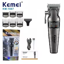 Kemei 1667 Máquina de Cabelo Profissional Thumbnail 2