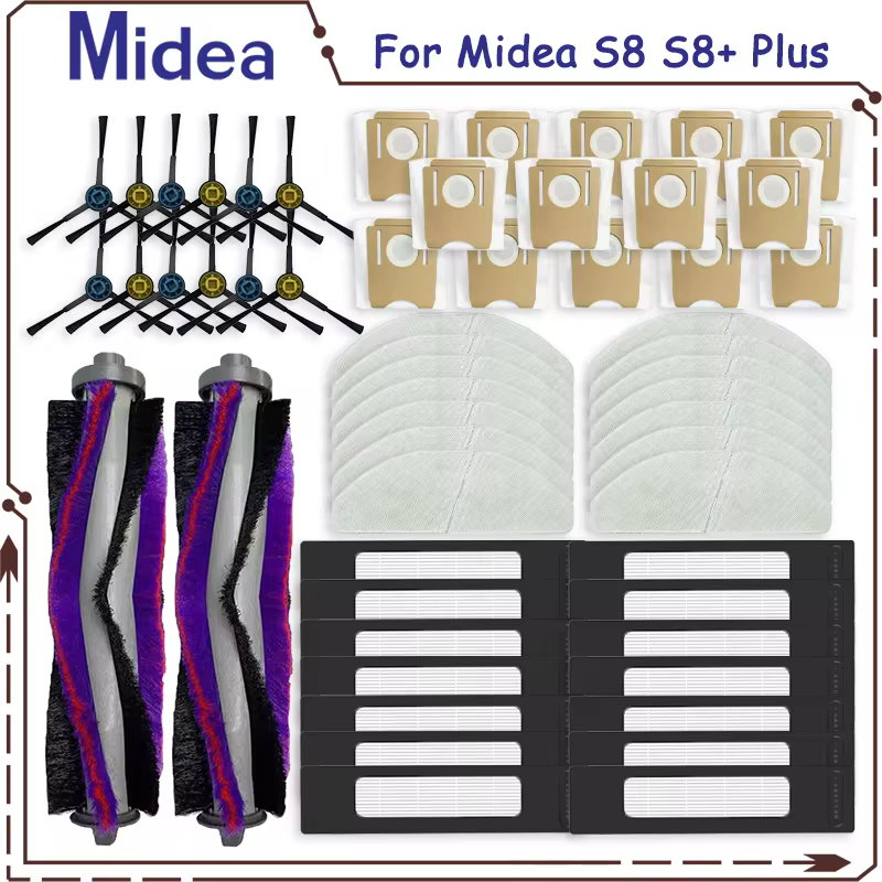 Kit Peças Aspirador Midea S8+ Compatível