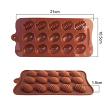 Molde Silicone Ovo de Páscoa 3D Thumbnail 6
