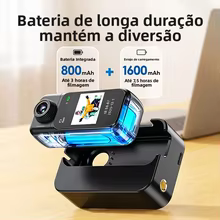 Mini Câmera Corporal 4K WiFi Thumbnail 3