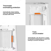 Aquecedor de Mesa MIJIA Compacto Thumbnail 4