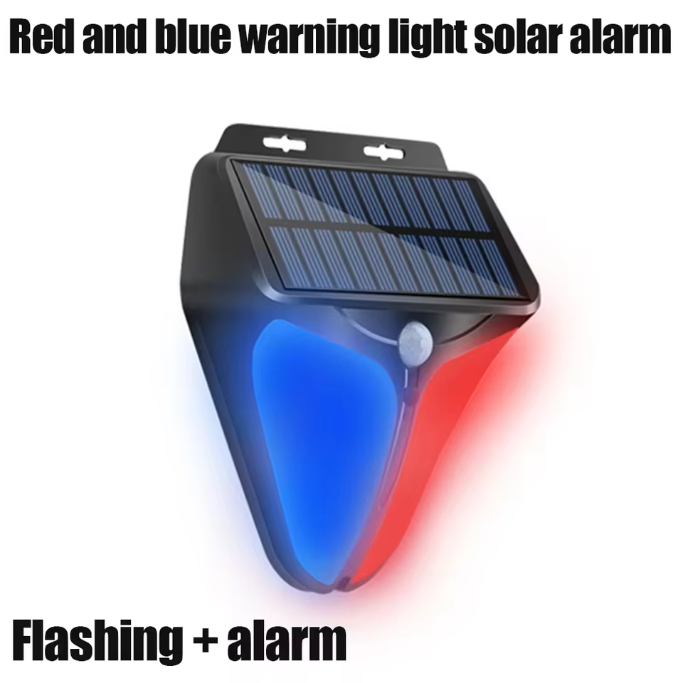 Alarme Solar com Sensor de Movimento