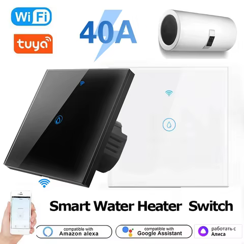 Interruptor Smart WiFi 40A para Aquecedor