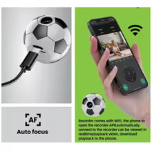 Mini Câmera G7 1080P Bola de Futebol Thumbnail 6
