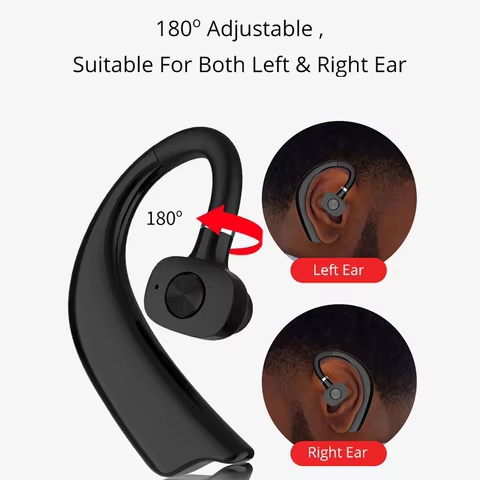 Fone Bluetooth 5.0 Cancelamento Ruído Ear Hook