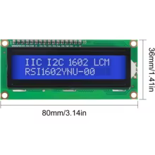 LCD 1602 I2C com Luz de Fundo Thumbnail 5
