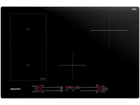Cooktop Indução Brastemp 4 Bocas