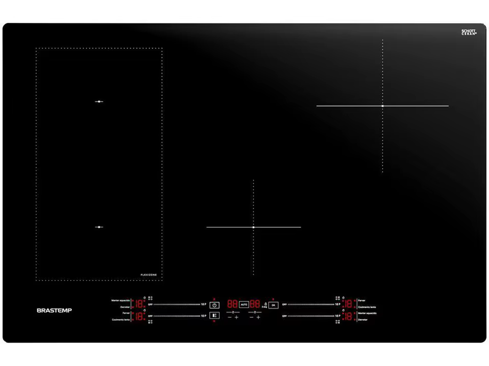 Cooktop Indução Brastemp 4 Bocas