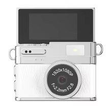 Mini Câmera Retro CCD Chaveiro Tela Flip Thumbnail 4