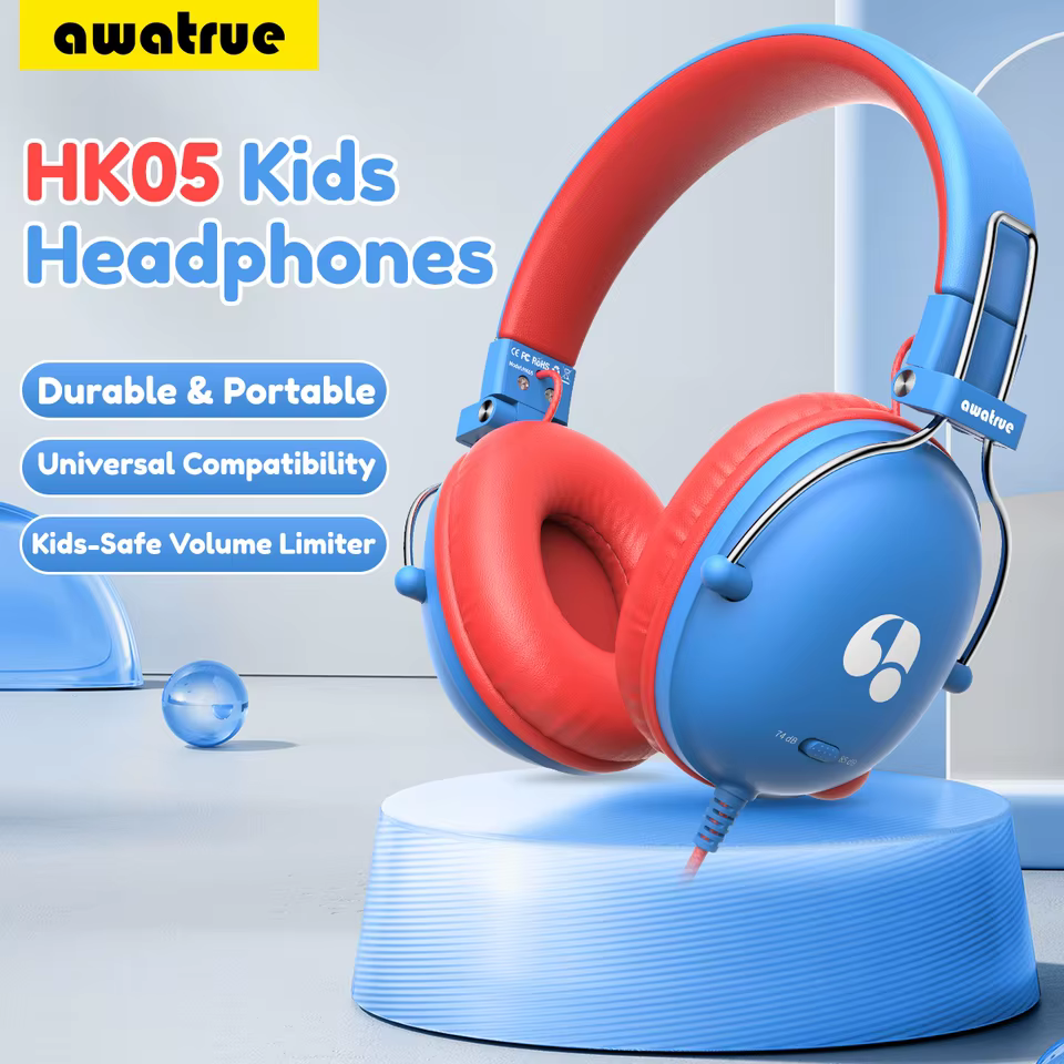 Fones de Ouvido Awatrue para Crianças