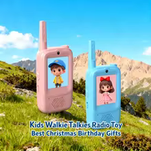Walkie Talkie Infantil com Tela HD Thumbnail 1