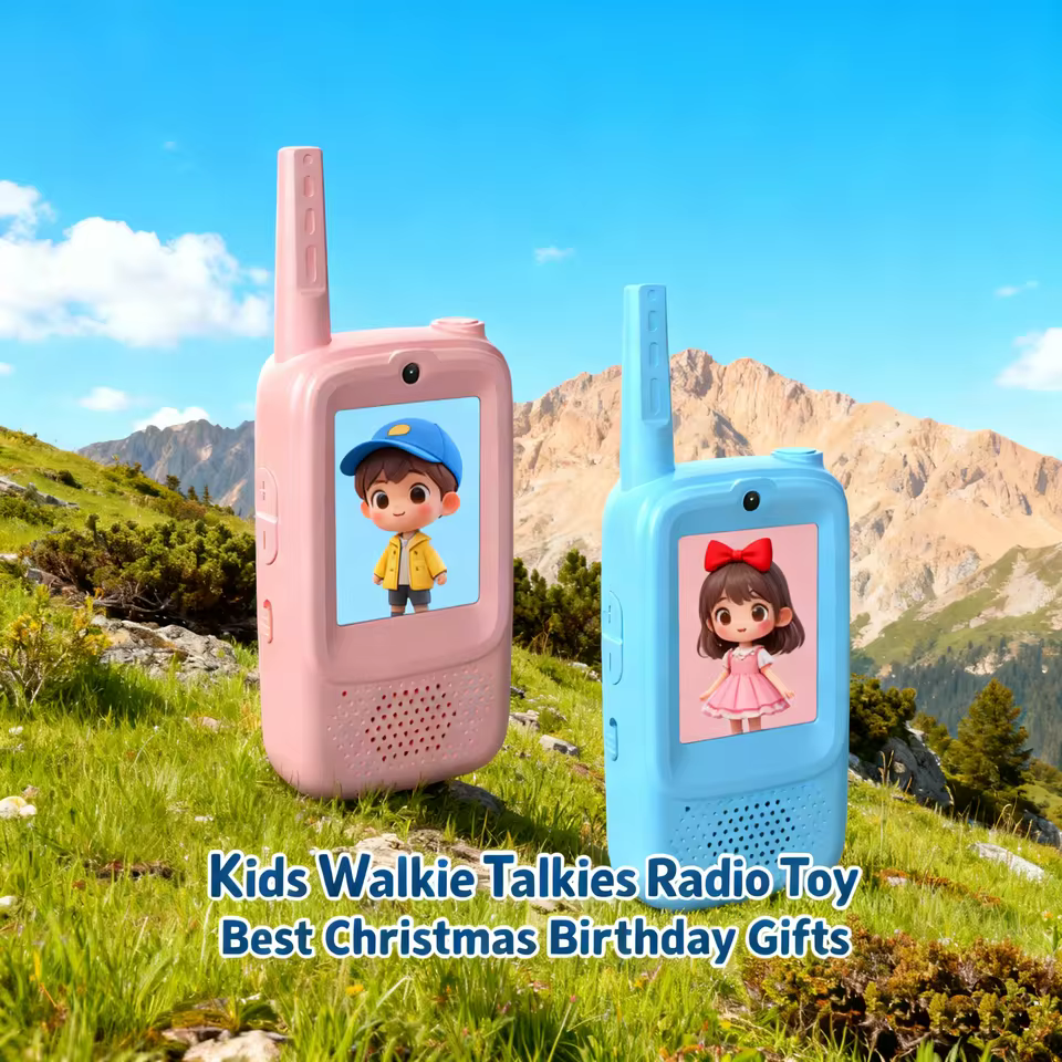 Walkie Talkie Infantil com Tela HD