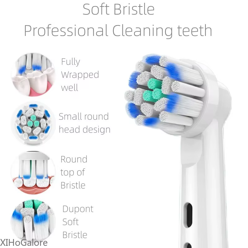 Kit Cabeça Escova Oral B DuPont 4 Peças