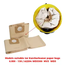 Sacos de Filtro Karcher WD3 Thumbnail 3