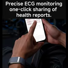 Pulseira Inteligente Nova 2026 com SpO2 e ECG Thumbnail 4