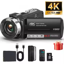 Câmera 4K 80MP Vlogging Thumbnail 1