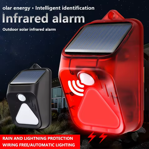 Alarme Solar com Sensor de Movimento