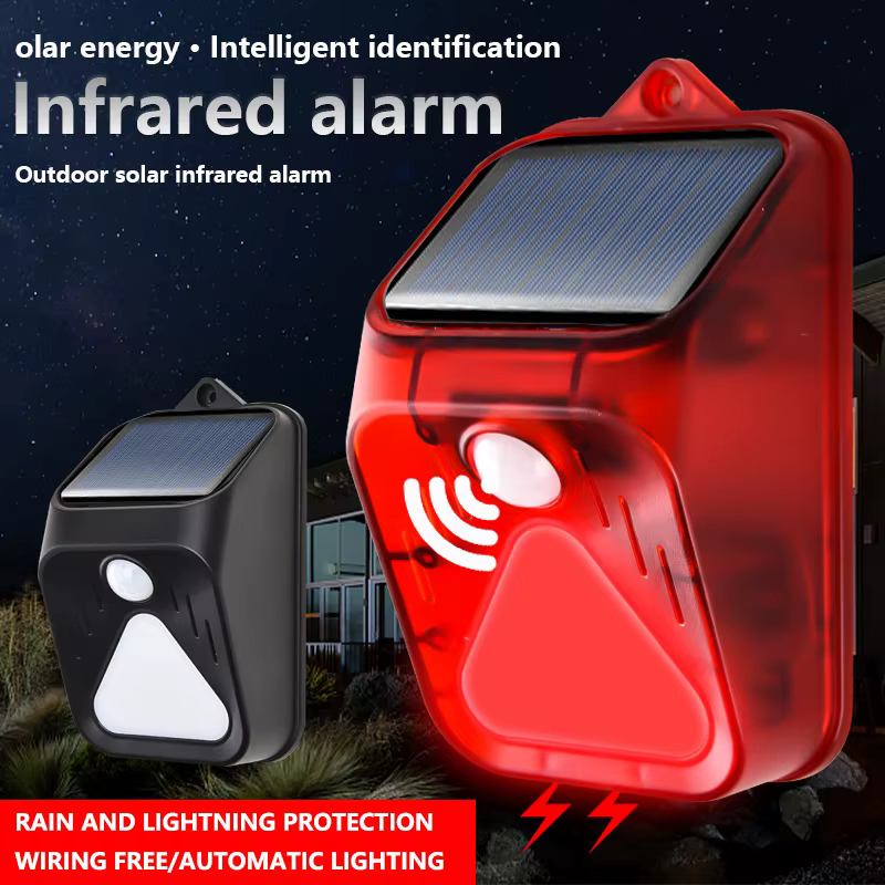 Alarme Solar com Sensor de Movimento