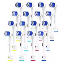 Cabeças de Escova Oral-B Braun GBB-17B - Pacote de 4/8/16 Peças Thumbnail 1