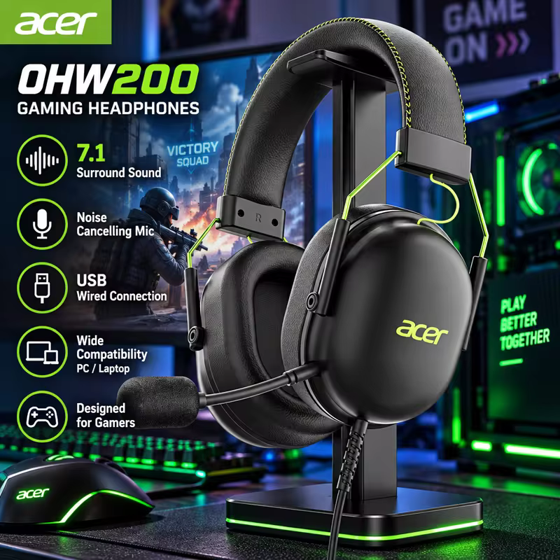 Acer OHW200 Headset Gamer