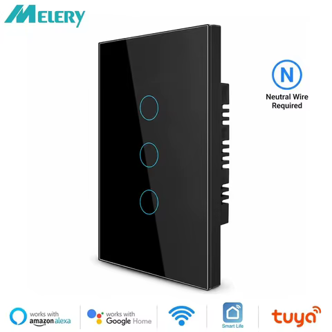 Interruptor Inteligente WiFi Melery com Toque