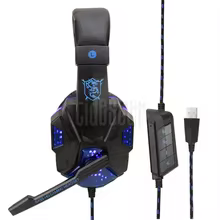 Headset Gamer com Microfone Thumbnail 5