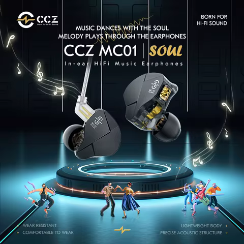 Fones de Ouvido CCZ MC01 Soul HiFi