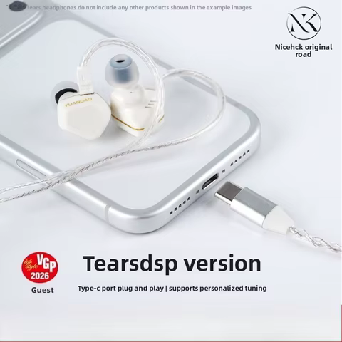 Fone de Ouvido NICEHCK Tears Type-C