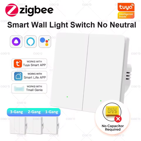 Interruptor Inteligente Zigbee Tuya