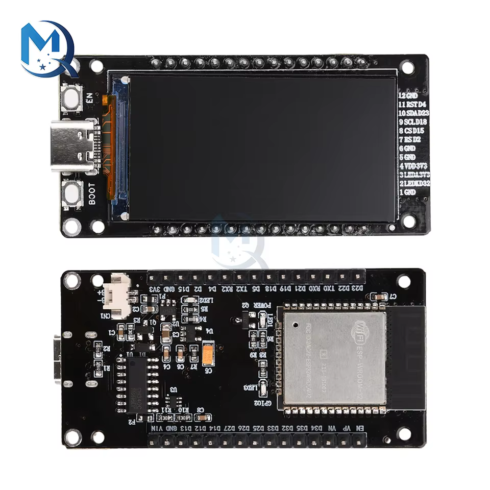 ESP32 1.9" Tela LCD Wi-Fi Bluetooth