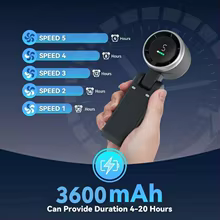 Mini Ventilador Portátil USB Dobrável Thumbnail 5