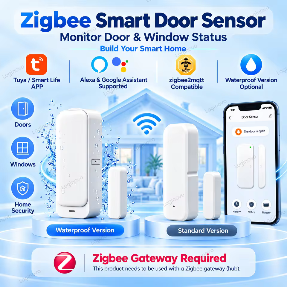 Sensor Zigbee Inteligente para Casa