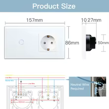 Interruptor Inteligente Zigbee Bseed Thumbnail 6